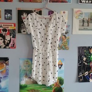 Palm tree pattern sundress